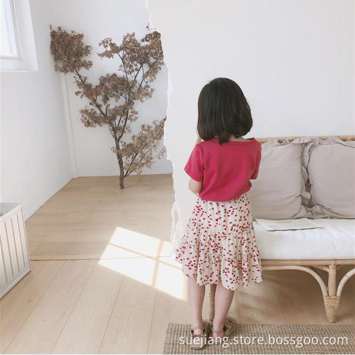 Cute Design Lovely Pattern Printed Children Skirts